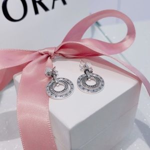 PANDORA Circles Drop Earrings